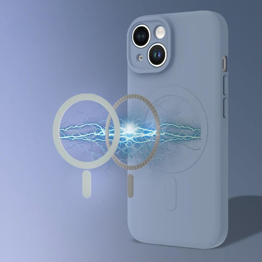 Tel Protect Back Cover Silicone 2mm Gray (iPhone 15)