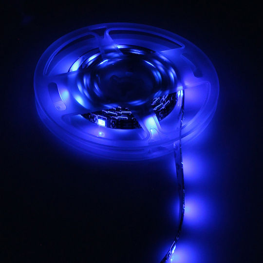 LED Strip USB 5V RGB Light 2m Type SMD5050 with Power Supply & Remote Control
