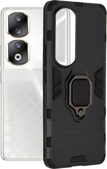 Techsuit Pro Techsuit Umschlag Rückseite Silikon 0.6mm Schwarz (Honor 90 Pro Silikon-Schutzschild - Schwarz)