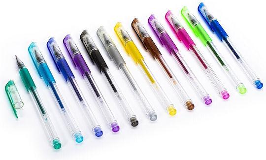 Tri-Coastal Design Gel Pens Set 12 Pieces