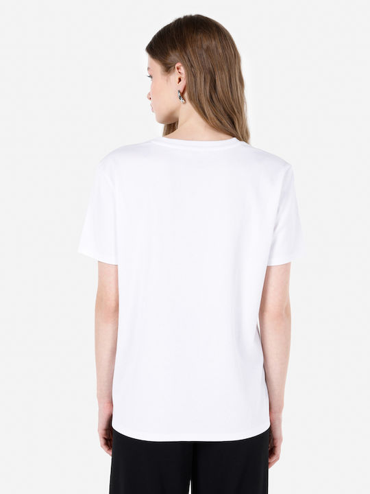 Colin's Feminin Tricou White