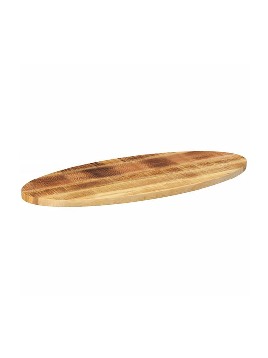 vidaXL Επιφάνεια Τραπεζιού από Μασίφ Ξύλο 100x40x2.5cm 370820