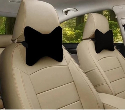 Carsun Pernă Auto în Culoare Negru