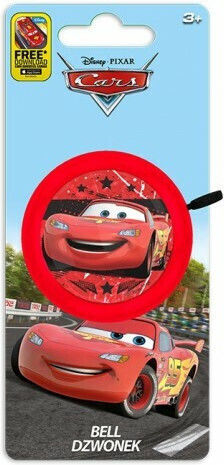 Seven Cars 3 Children's Bicycle Bell Red