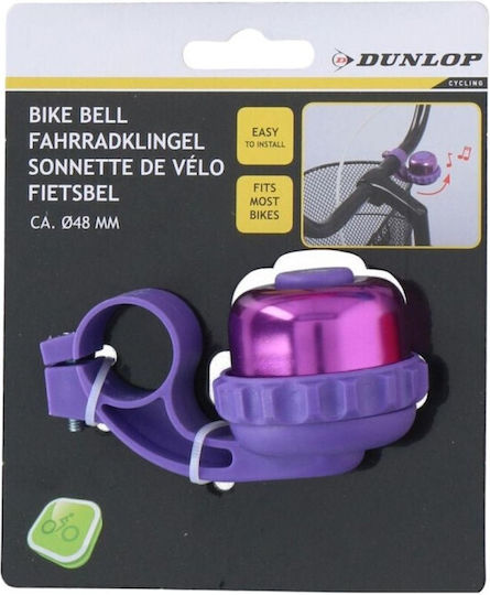 Dunlop Fahrradklingel Lila
