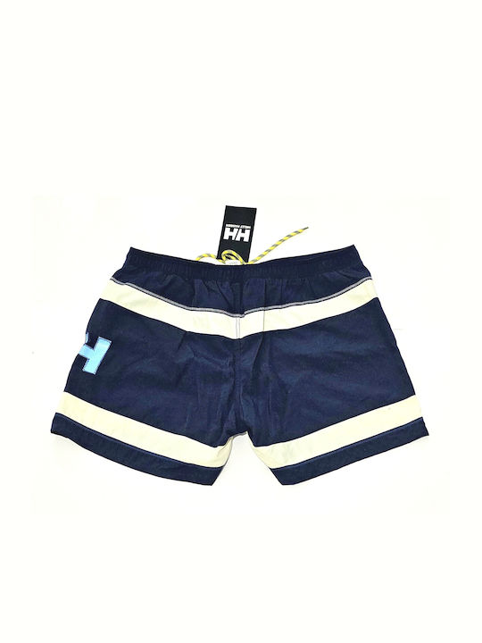 Helly Hansen Men's Swimwear Striped Shorts Navy Blue