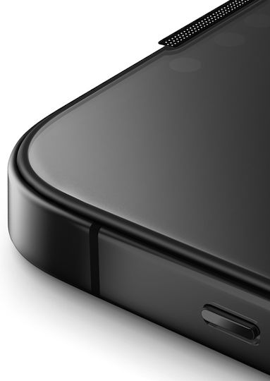 Uniq 5D Поверителност Закалено стъкло (iPhone 15 Pro Max)
