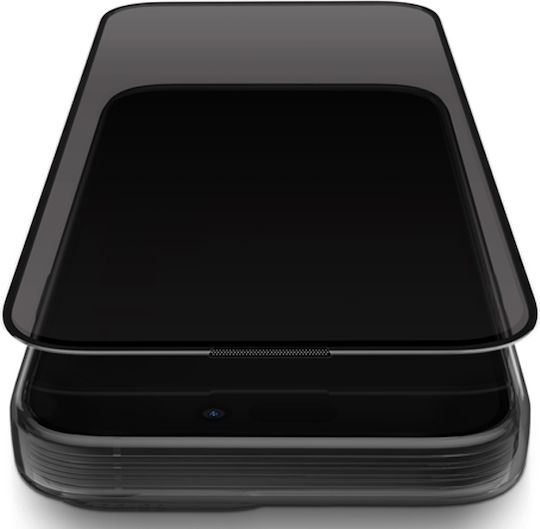 Uniq 5D Поверителност Закалено стъкло (iPhone 15 Pro Max)