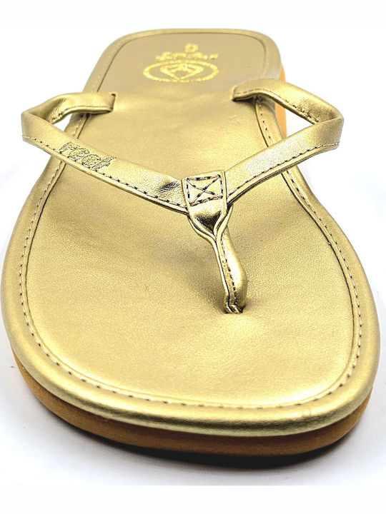 Kiwi Women's Flip Flops Gold