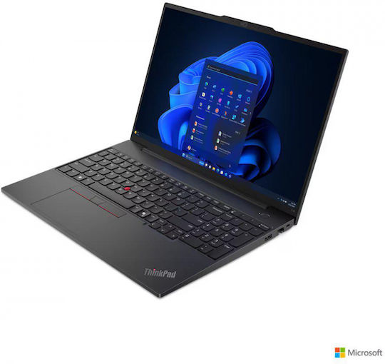 Lenovo ThinkPad E16 Gen 2 (Intel) 16" IPS FHD+ (Ultra 5-125U/16GB/512GB SSD/W11 Pro) Black (GR Keyboard)