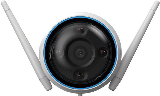 Ezviz H3c 3K IP Κάμερα Παρακολούθησης Wi-Fi Full HD+ 5MP Αδιάβροχη με Αμφίδρομη Επικοινωνία και Φακό 2.8mm
