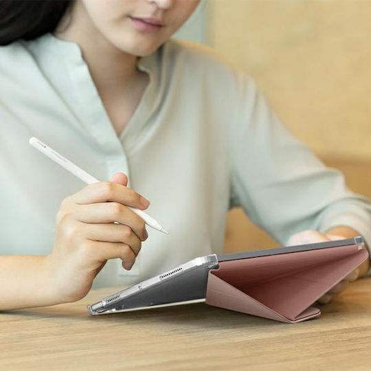 Uniq Flip Cover mit Tastatur Beige (iPad Air 11" 2024/2025/2026 / iPad Air 2020/2022)