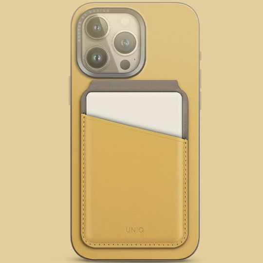 Uniq MagSafe Θήκη Καρτών Lyden DS Yellow and Flint Grey