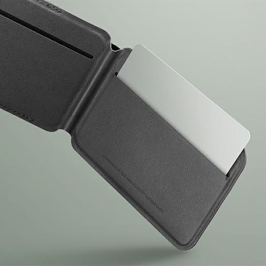 Uniq MagSafe Kartenetui Lyden DS Gray and Black