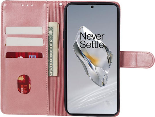Портмоне Кожа / Изкуствена кожа / Пластмаса Розово злато (OnePlus Nord N30 SE - OnePlus Nord N30 SE)