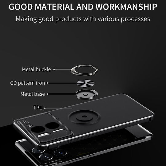 Back Cover Silicon Albastru (Xiaomi Poco F6 Pro 5G)