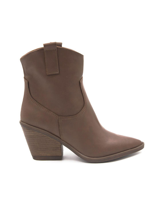 Carad Shoes Women's Ankle Boots Tabac Brown