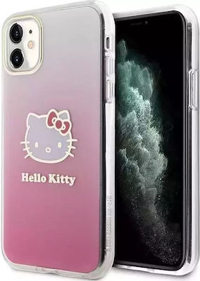 Hello Kitty Back Cover Plastic Durable Pink (iPhone 11)