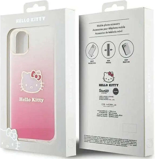 Hello Kitty Задна корица Пластмаса Розов (iPhone 11)
