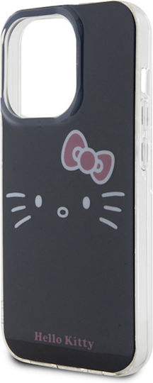 Hello Kitty Back Cover Πλαστικό Μαύρο (iPhone 15 Pro)