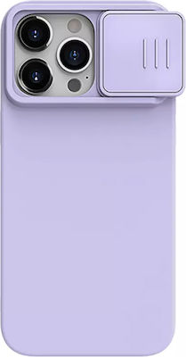 Nillkin Camshield Silky Back Cover Σιλικόνης Μωβ (iPhone 15 Pro)