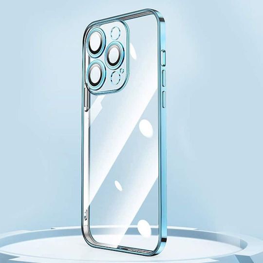 Joyroom Chery Mirror Back Cover Πλαστικό Σετ με Τζαμάκι Γκρι (iPhone 13 Pro)