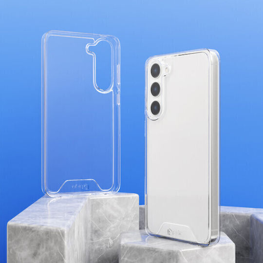 Prio Schutzhülle Rückseite Silikon 1.3mm Transparent für Galaxy S24+