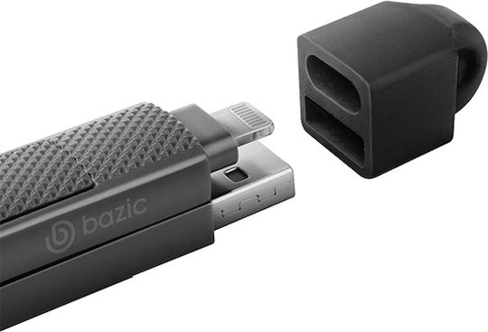 Energea USB-C to Lightning Cable 60W Μαύρο 1m CBL-GC4N1-BLK100