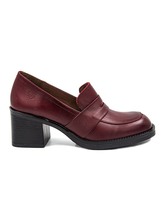 Yokono Pumps Burgundisch