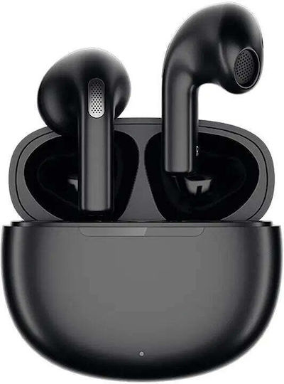 QCY AilyPods T20 Earbud Bluetooth хендсфри Слушалки с Устойчивост на Пот и Кутийка за Зареждане Черен