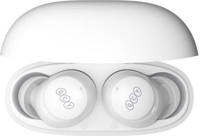 QCY HT07 In-ear Bluetooth Handsfree Earphones with Sweat Resistance and Charging Case Whitά