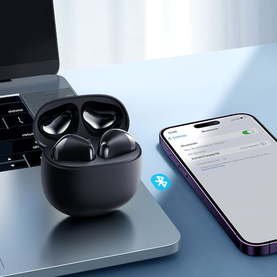 Joyroom JR-FB1 Earbud Bluetooth Handsfree Earphones with Charging Case Black