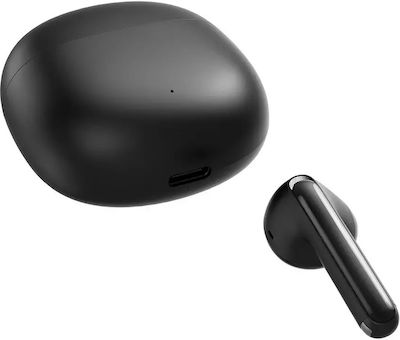 Joyroom JR-FB1 Earbud Bluetooth Handsfree Ακουστικά με Θήκη Φόρτισης Μαύρα