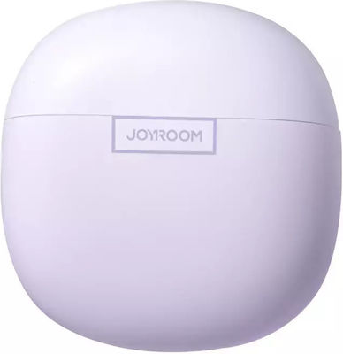 Joyroom JR-FB1 Earbud Bluetooth Handsfree Ακουστικά με Θήκη Φόρτισης Μωβ