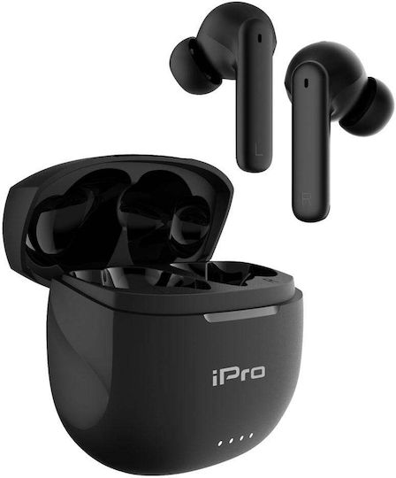 iPro TW300 In-ear Bluetooth Handsfree Căști cu Carcasă de Încărcare Negru