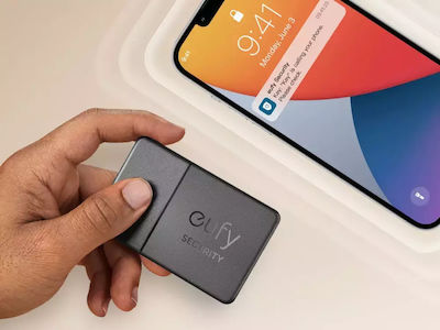 Anker Eufy Smarttrack Card Tracker Bluetooth Impermeabil Portofel Mobil & Bagaje Compatibil cu Find My iOS