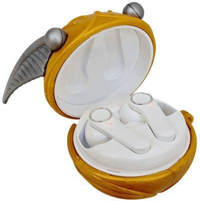 Lazerbuilt Snitch In-Ear Bluetooth-Freisprecheinrichtung Kopfhörer mit Ladeetui Weiß