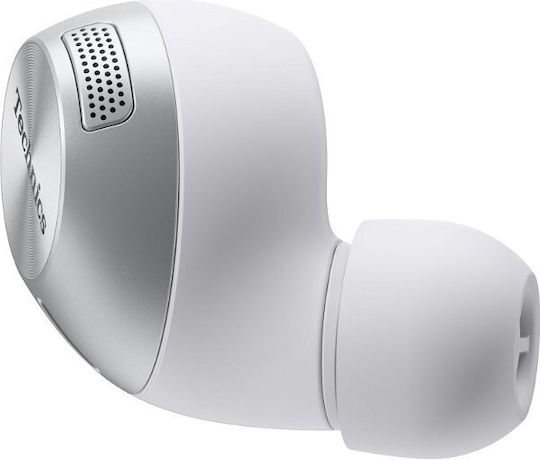 Technics EAH-AZ40M2 In-Ear Bluetooth-Freisprecheinrichtung Kopfhörer mit Schweißresistenz und Ladeetui Silber