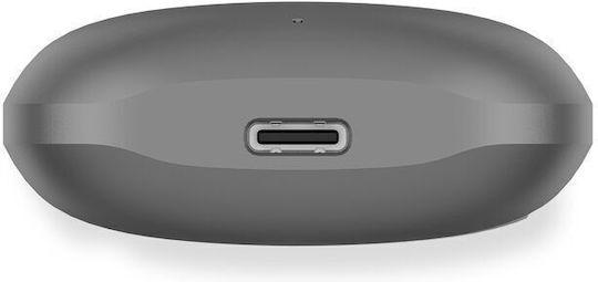 Ksix Meteor In-Ear Bluetooth-Freisprecheinrichtung Kopfhörer mit Ladeetui Schwarz