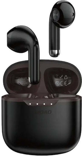 Dudao U18 In ear Bluetooth хендсфри Слушалки с Кутийка за Зареждане Черен