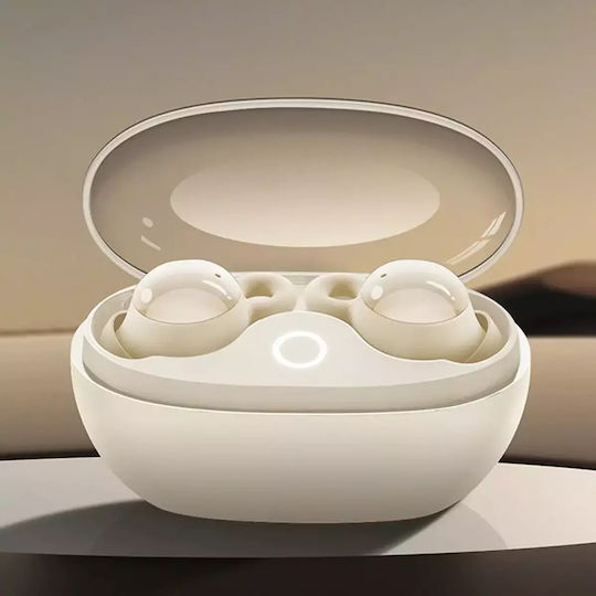 Joyroom JR-TS3 In-ear Bluetooth Handsfree Ακουστικά με Θήκη Φόρτισης Λευκά