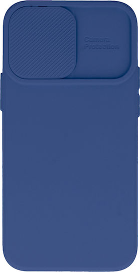 Powertech Back Cover Σιλικόνης Μπλε (iPhone 15)