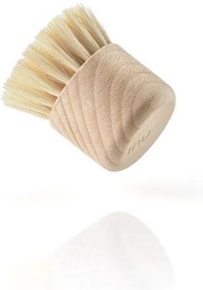 Zone Denmark 29722 Wooden Cleaning Brush with Handle for Cutlery Beige