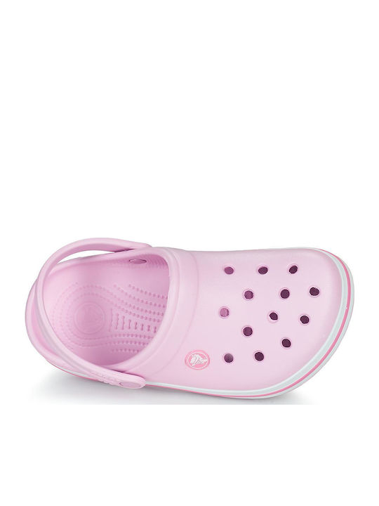 Crocband Clog Children's Anatomical Beach Shoes Pink Ballerina Pink