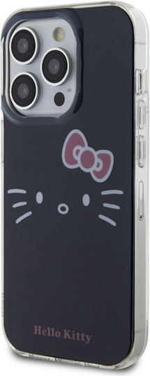 Hello Kitty Задна корица Пластмаса Черен (iPhone 14 Pro Max)