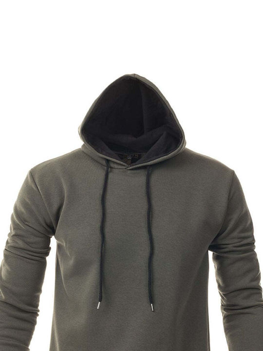 Senior Men's Sweatshirt with Hood White