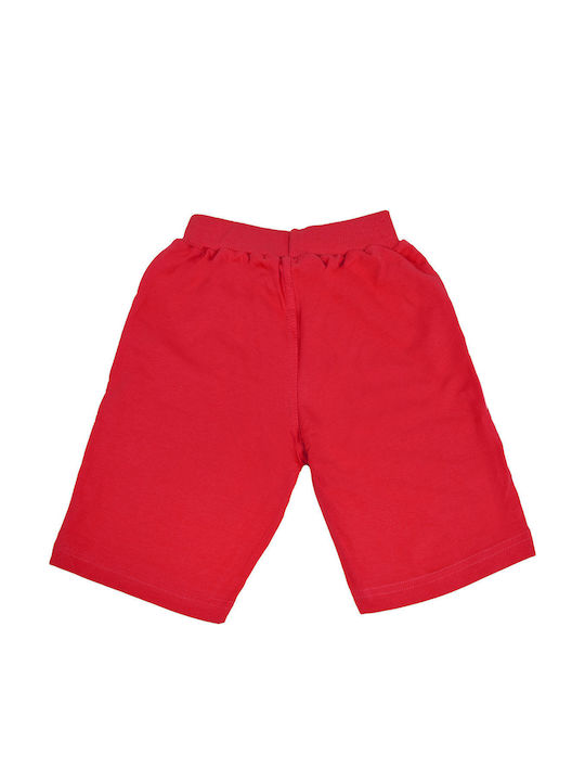 Șort/Salopetă Copii din Material Textil roșu