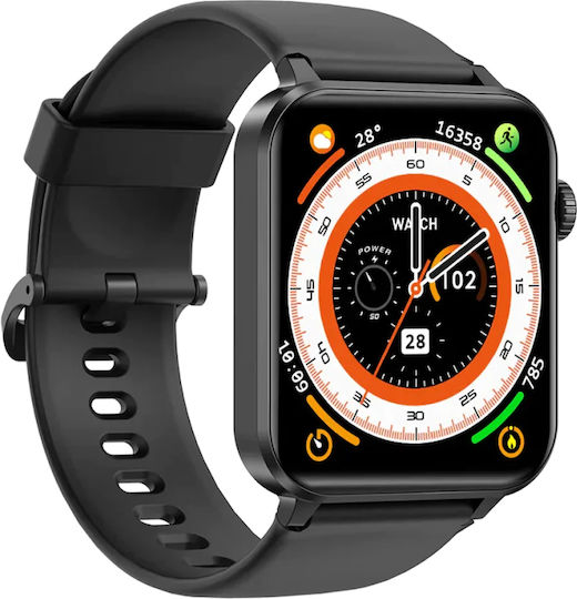 BlackView R30 Pro Smartwatch with Heart Rate Monitor (Black)