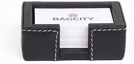 Bagcity Σετ Γραφείου Μαύρο 8 Τεμαχίων Σουμέν Καπάκι 54 X 38 Γνήσιο Δέρμα Noir99bl 1204-01