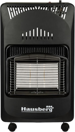 Hausberg Κεραμική Σόμπα Υγραερίου 4200W Μαύρη